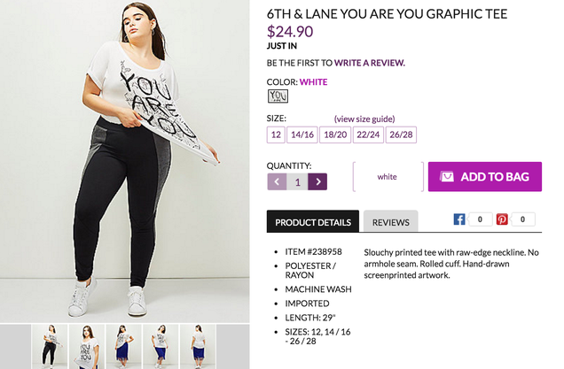 Illustration for article titled Artist Shantell Martin Accuses Lane Bryant of Stealing Her Designs